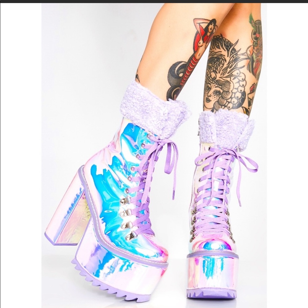 Frosted fairyland boots